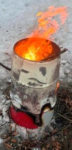 🔥🛢Stookton, vuurton brandton brandvat vuurvat vuurkorf🔥🛢, Ophalen, Gebruikt