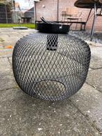 Leenbakker Plafondlamp Mesh - Zwart, Ophalen of Verzenden, Zo goed als nieuw, Metaal