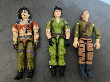 GI Joe Lady Jaye, Zanzibar Dreadnok en Duke beschikbaar voor biedingen