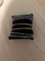 Leuke Armbandjes met Tekst, Sieraden, Tassen en Uiterlijk, Armbanden, Ophalen of Verzenden, Zo goed als nieuw, Overige kleuren