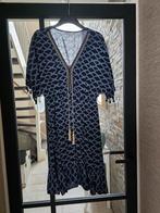 Te koop blauwe damesjurk, maat L, Kleding | Dames, Blauw, Maat 42/44 (L), Ophalen of Verzenden, Zo goed als nieuw
