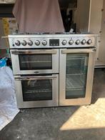 Gasfornuis met 3 ovens. Belling Cookcentre DX 90DFT PRO, Ophalen, Gebruikt, 60 cm of meer, Grill
