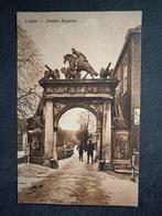 Oude ansichtkaart Leiden - Doelen Kazerne, Verzamelen, Ophalen of Verzenden, 1920 tot 1940, Gelopen, Zuid-Holland