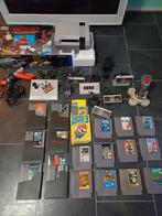 Complete Nintendo NES met 18 Spellen & Accessoires, Ophalen, Gebruikt, Eén computer, 3 spelers of meer