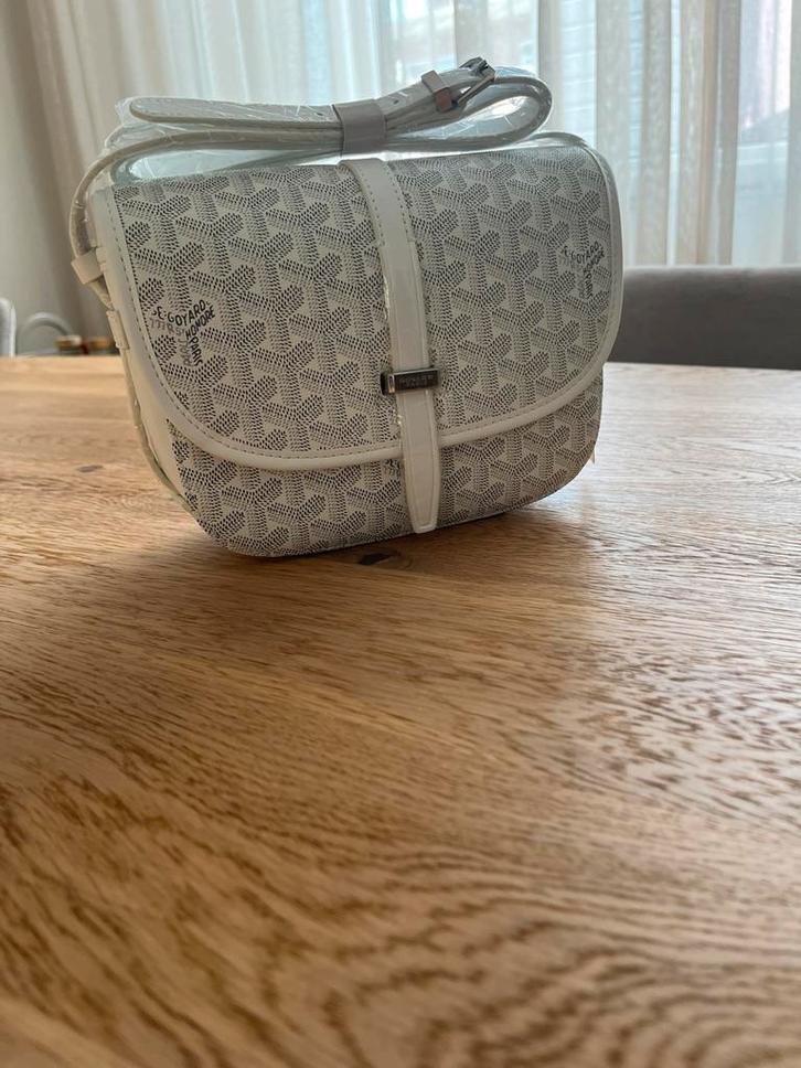 Luxe Le Goyard crossbody tas, Sieraden, Tassen en Uiterlijk, Beautycases, Nieuw, Wit, Ophalen of Verzenden