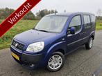 Fiat Doblò 1.4 Family 7 Persoons / Airco, Auto's, Voorwielaandrijving, Gebruikt, 4 cilinders, Blauw