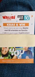 Walibi, Karwei Kortingskaart 25% bij 2 of 4 kaarten, Kortingskaart