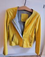 Knalgeel leren jack Chiro Nero, maat 40, Maat 38/40 (M), Geel, Chiro Nero, Ophalen of Verzenden