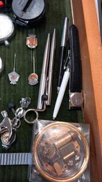 #Vintage #Zakhorloges - Diverse Stijlen & Materialen, Overige materialen, Zakhorloge, 1960 of later, Met bandje