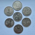 Amerikaanse Quarter Dollars & Nickels (Set 1), Ophalen of Verzenden, Noord-Amerika, Losse munt