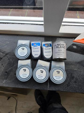 Muurverf Testers - Diverse Kleuren beige. flexa. Karwei beschikbaar voor biedingen