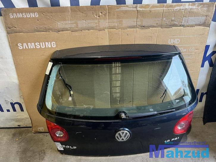 VW GOLF 5 LC5F Blauw achterklep, Auto-onderdelen, Carrosserie en Plaatwerk, Achterklep, Volkswagen, Achter, Gebruikt, Ophalen