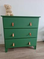 Groene grenen ladekast - commode - dressoir, Ophalen of Verzenden, Zo goed als nieuw