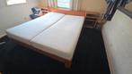 Auping Bed (eventueel met Matrassen), Ophalen, Gebruikt, Bruin, Tweepersoons