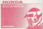 Honda XR400 R manual manutenzione (7318z), Motoren, Ophalen of Verzenden, Honda