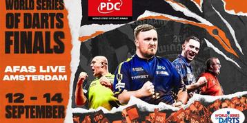 Vooraan tafel zondag - World Series Of Darts Finals beschikbaar voor biedingen