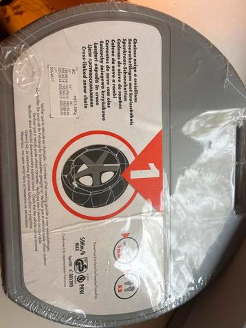 Sneeuwkettingen nieuw in verpakking beschikbaar voor biedingen