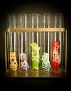 Monstertjes Zee Anemoon dier monster handgemaakt buisjes pop, Verzenden, Zo goed als nieuw