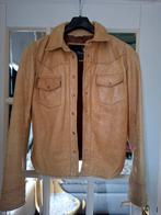 Leren Goosecraft Blouse 401 Maat L (valt als M), Goosecraft, Beige, Maat 42/44 (L), Ophalen of Verzenden