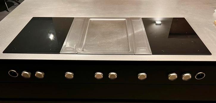 Bora Pro inductiekookveld, Tepan grill en kookveldafzuiging, Witgoed en Apparatuur, Kookplaten, Zo goed als nieuw, Inbouw, Inductie