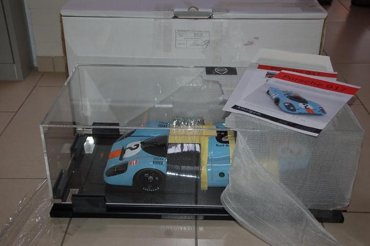 1:8 PORSCHE 917K #2 Gulf Livery AMALGAM collection MINT! WRH, Hobby en Vrije tijd, Modelauto's | 1:5 tot 1:12, Zo goed als nieuw