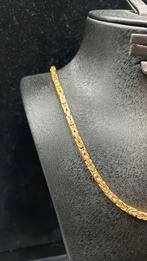 14 k gouden koningsketting 19,6 gram 60 cm, Sieraden, Tassen en Uiterlijk, Kettingen, Nieuw, Goud, Goud, Ophalen of Verzenden