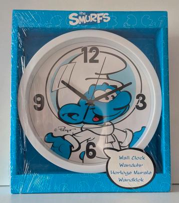 Smurf Smurfen Wandklok beschikbaar voor biedingen