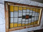 Glas in lood ramen, Doe-het-zelf en Verbouw, Glas en Ramen, Ophalen, Gevelraam of Ruit, Minder dan 80 cm, Zo goed als nieuw