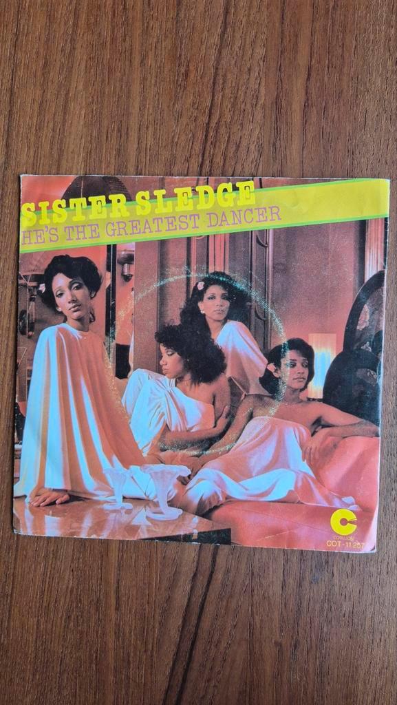 Sister Sledge - He's the Greatest Dancer Vinyl Single, Cd's en Dvd's, Cd's | Overige Cd's, Gebruikt, Ophalen of Verzenden