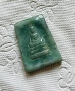 Zeldzaam Buddha amulet - JADE - zilveren kast met filigrain, Antiek en Kunst, Kunst | Niet-Westerse kunst, Ophalen of Verzenden