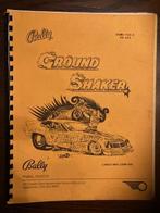 BALLY GROUND SHAKER  MANUAL, Elektronisch, Bally, Ophalen of Verzenden, Zo goed als nieuw