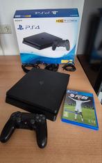 Playstation 4 slim met Fifa 25, Spelcomputers en Games, Ophalen of Verzenden, Met 1 controller, Met games, Slim