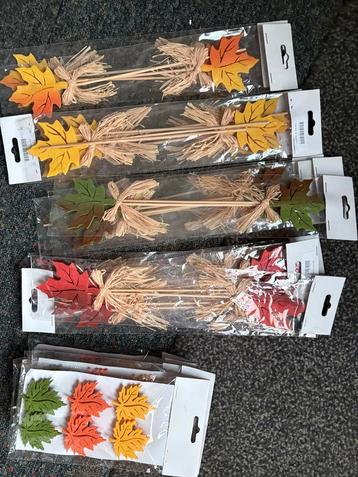 Herfst Decoratie Set - Bladeren, Kransen & Meer! beschikbaar voor biedingen