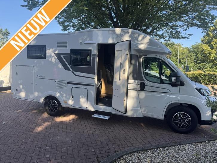 Adria Coral Axess 600 SL ACTIEPRIJS!!, Caravans en Kamperen, Campers, Bedrijf, tot en met 2, Half-integraal, Adria, Diesel, Automaat