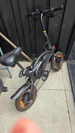 DYU D3F 14 Inch Mini Opvouwbare Elektrische Fiets, Zo goed als nieuw, Minder dan 47 cm, 30 tot 50 km per accu, Ophalen
