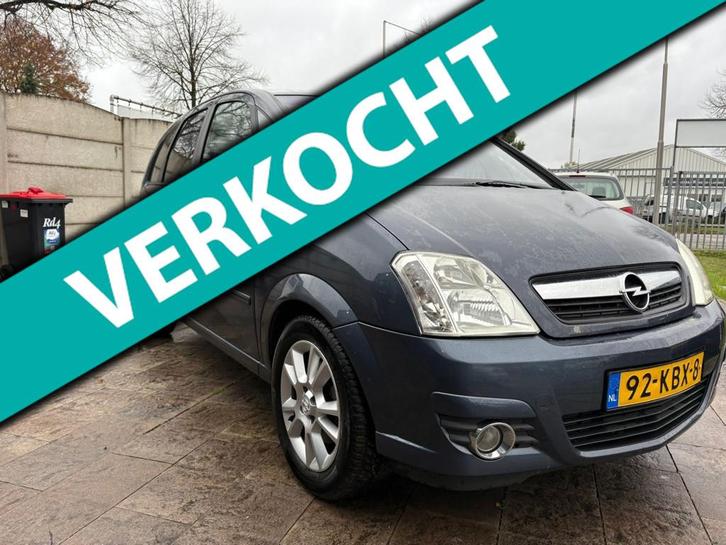 Opel Meriva 1.6-16V Cosmo Automaat, Auto's, Opel, Bedrijf, Te koop, Meriva, ABS, Airbags, Airconditioning, Boordcomputer, Centrale vergrendeling