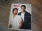 dubbelzijdige xl hitkrant poster jr 80 WHAM/Madonna, Verzamelen, Verzenden, Zo goed als nieuw, A1 t/m A3, Muziek