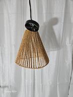 Mooie hanglamp van touw, Ophalen of Verzenden, Zo goed als nieuw, Metaal, Modern