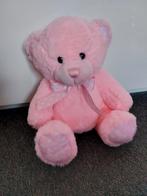 Zachte roze teddy beer NIEUW Keel Toys, Ophalen of Verzenden, Nieuw, Beer