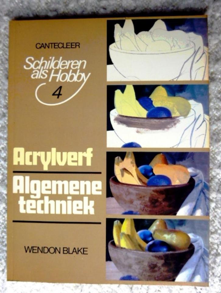 Acrylverf - Algemene Techniek - zo goed als nieuw, Hobby en Vrije tijd, Schilderen, Zo goed als nieuw, Acrylverf, Ophalen of Verzenden