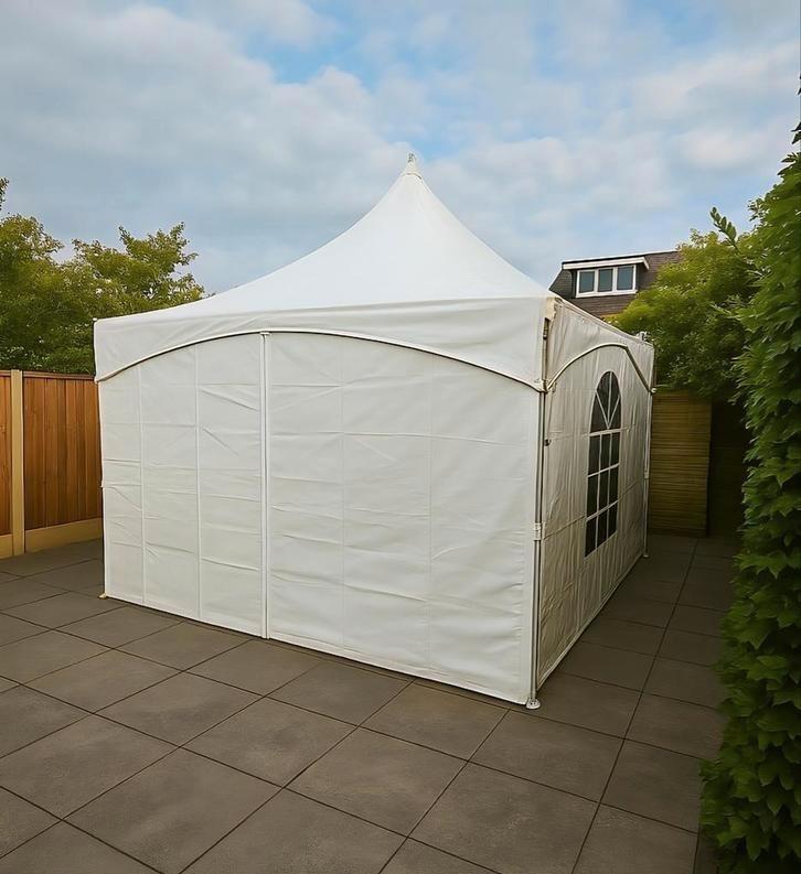 4x4 pagode feesttent te huur, Hobby en Vrije tijd, Feestartikelen | Verhuur, Ophalen of Verzenden