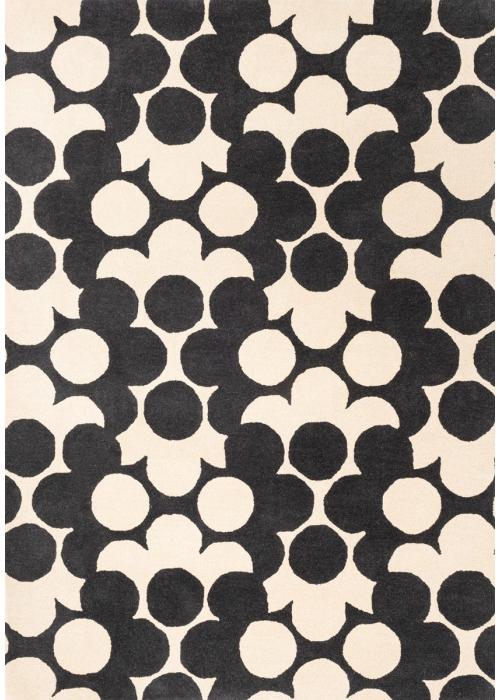 Vloerkleed Orla Kiely Puzzle Flower Slate 60905 250x300, Huis en Inrichting, Stoffering | Tapijten en Kleden, Nieuw, 200 cm of meer