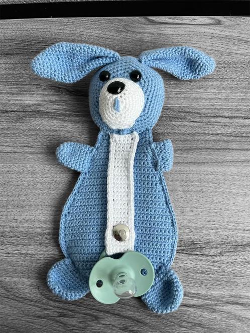 Nieuwe gehaakte speen knuffel (excl. speen), Kinderen en Baby's, Speelgoed | Knuffels en Pluche, Nieuw, Overige typen, Ophalen of Verzenden