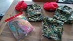 Te koop: 2x soldaten pakje maat 128 en 146., Kinderen en Baby's, Carnavalskleding en Verkleedspullen, Ophalen, Gebruikt, 122 t/m 128