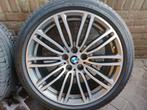 19" BMW G30 G31 breedset Styling 664 M664 titanium mat, Gebruikt, 275 mm, Banden en Velgen, Personenwagen