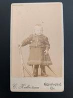 cdv carte de visite kind Ede C Halbertsma kleding, Verzenden, Foto, Zo goed als nieuw, Voor 1940