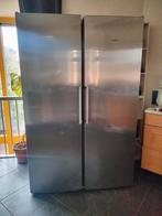 Siemens vrijstaand vrieskast met lades 185cm RVS , rechts, Witgoed en Apparatuur, Koelkasten en IJskasten, Ophalen, Gebruikt, 200 liter of meer