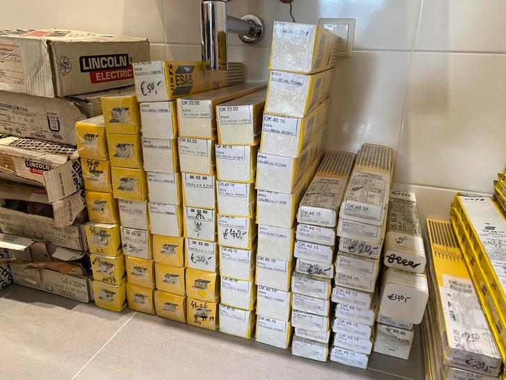 Laselektroden, LINCOLN, ESAB, SAF-FRO,, Doe-het-zelf en Verbouw, Gereedschap | Lasapparaten, Nieuw, Elektroden, Ophalen of Verzenden