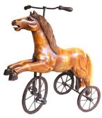 vintage driewieler paard, Ophalen