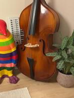 Te koop contrabas (3/4), Muziek en Instrumenten, Strijkinstrumenten | Contrabassen, Ophalen, Gebruikt, 3/4-contrabas, Met koffer
